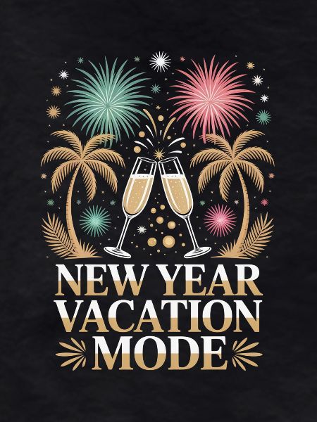 Neujahrsurlaubsmodus