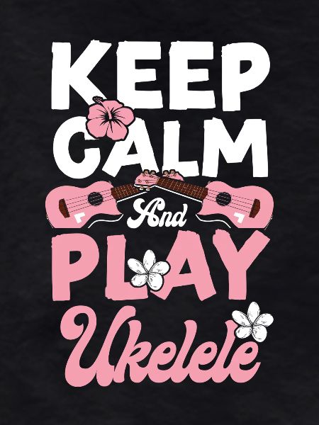 Hawaiian Ukulele Uke Keep Calm &