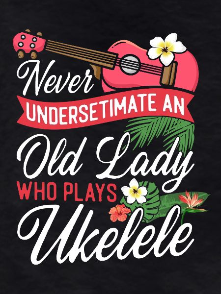 Hawaiian Ukulele Uke Grandma