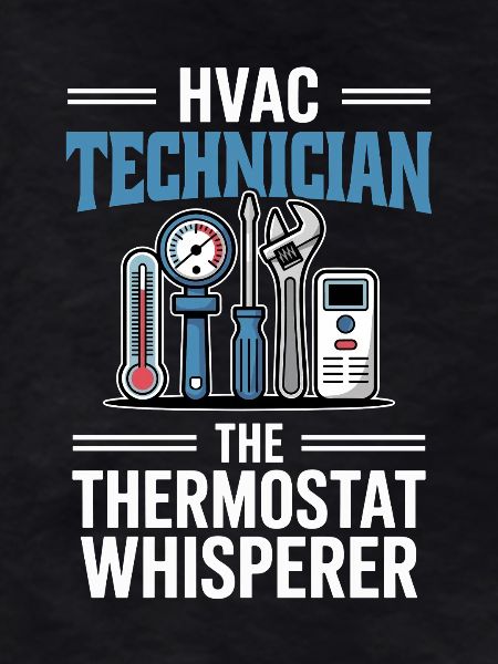 Thermostat Whisperer HVAC Technician Gift