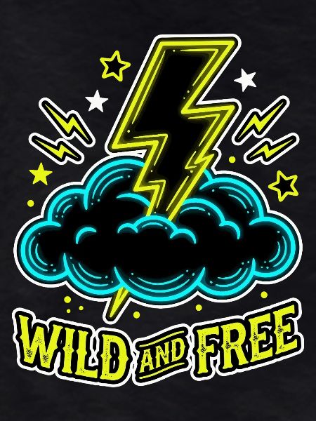 Wild And Free Lightning Cloud