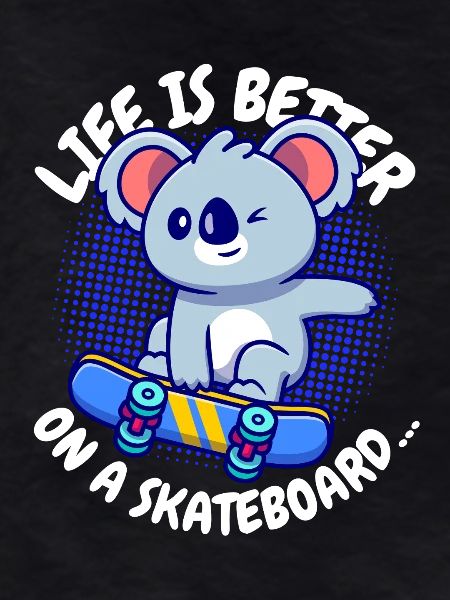 Koala Skateboard Joie de vivre