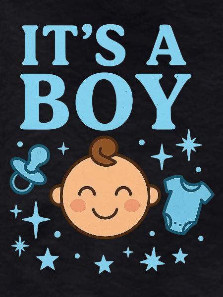 It's a Boy – Baby Motif