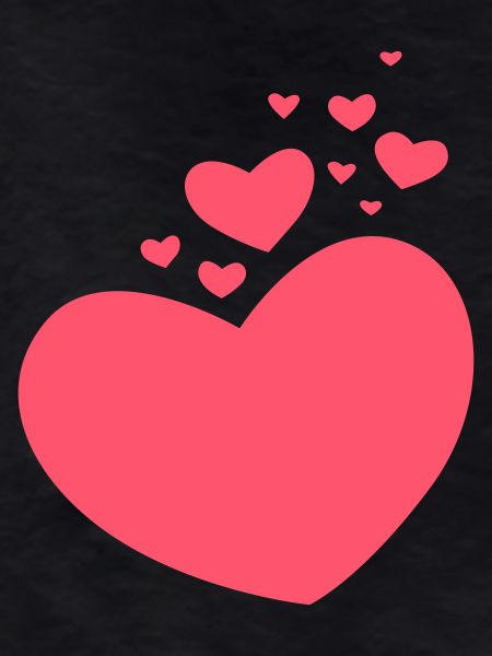 Small and big hearts