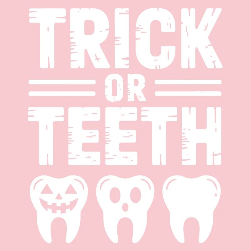 Trick oder Teeth Halloween-T-Shirt