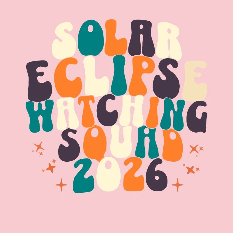 Solar Eclipse Watching Squad 2026