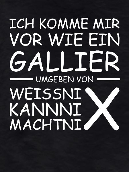 I feel like a Gaul