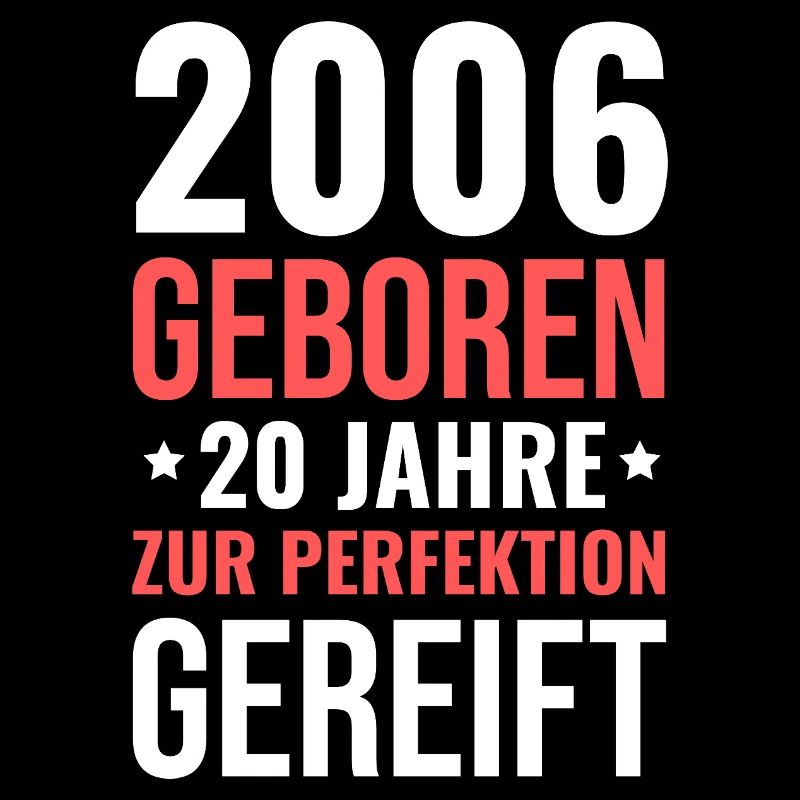 2006 Né – 20 ans de maturation parfaite