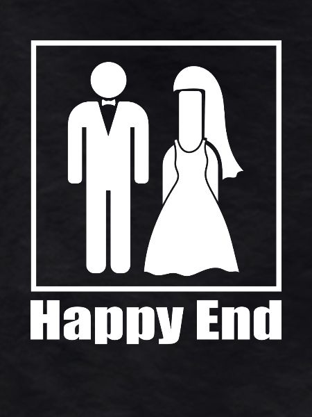 The true happy ending wedding