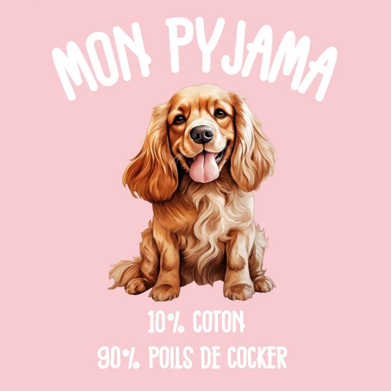 Cocker Spaniel Hundehaar-Pyjamas