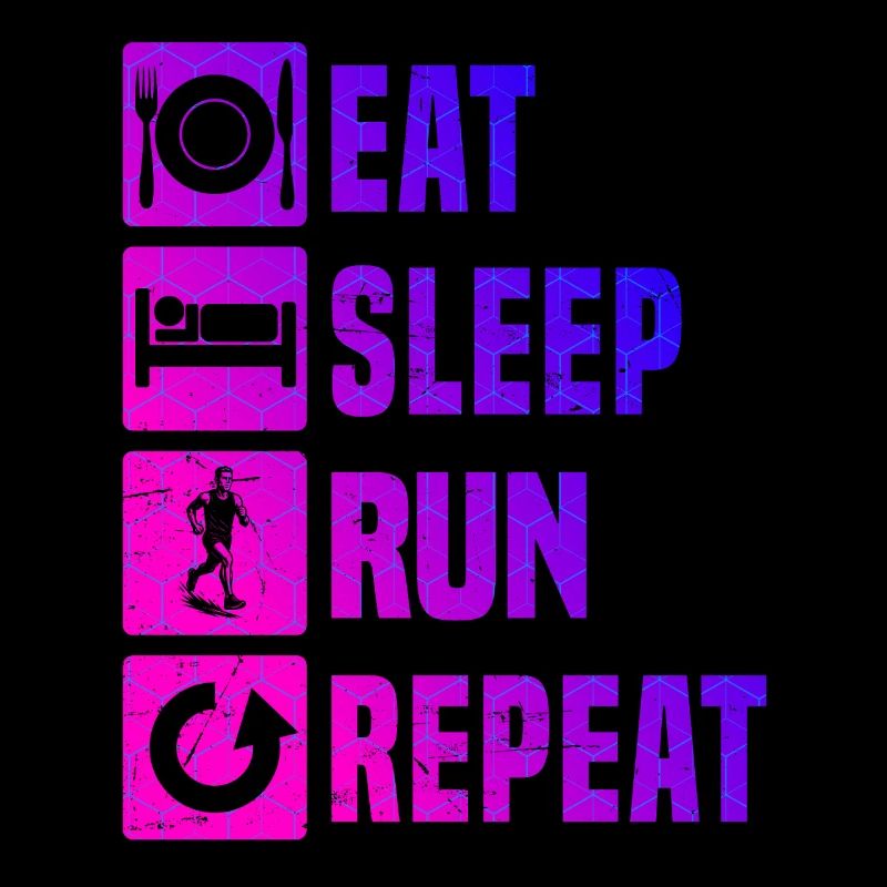 Running artwork for your outfit