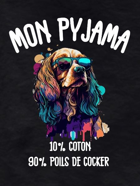 Funny Cocker Spaniel Dog Pajamas