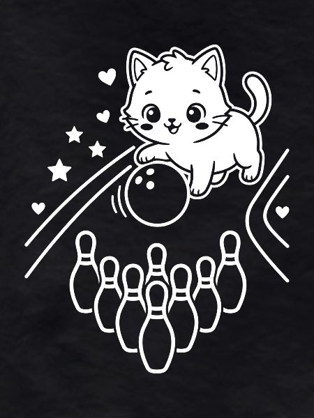Kawaii Cat Bowling