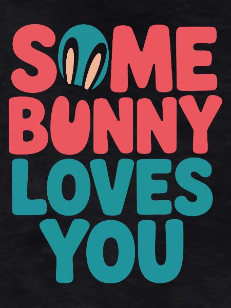Bunny love in bright colours