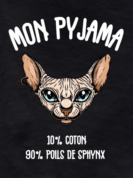Sphynx Humor Cat Pajamas