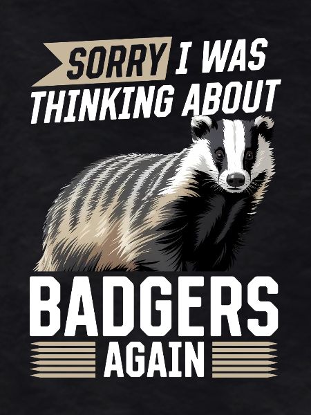 Funny Animal Badger