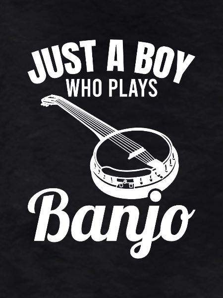 Small banjo player