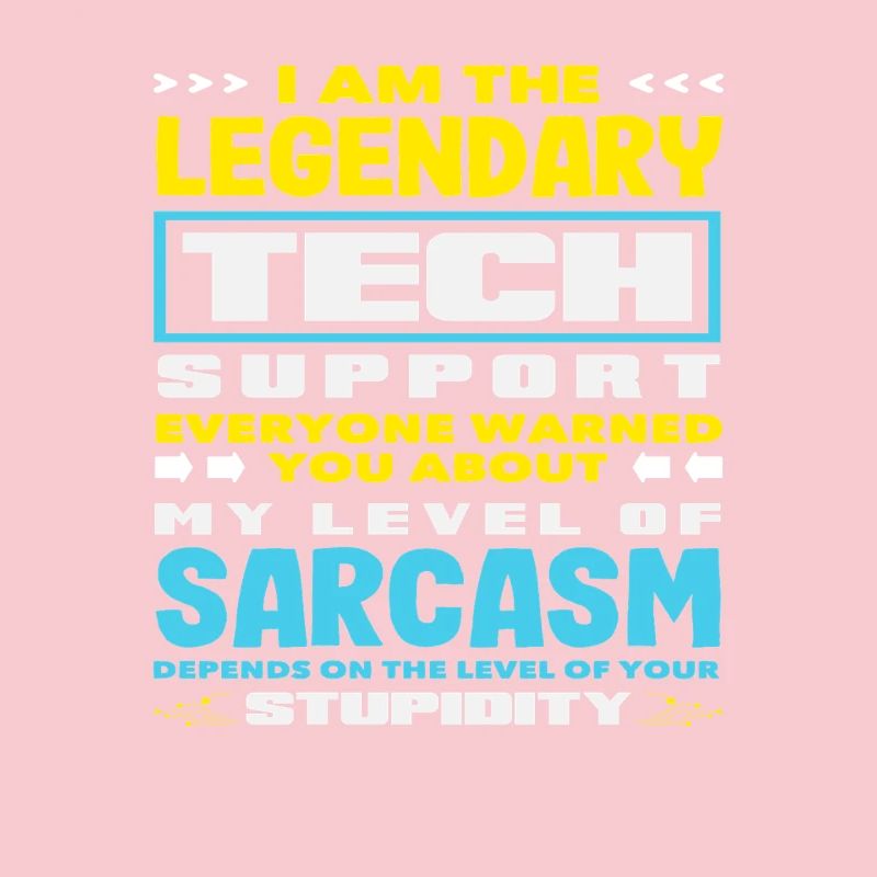 Legendärer Tech Support Sarkasmus IT Admin