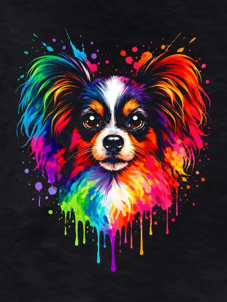 Papillon | Miniature Spaniel Pop Art