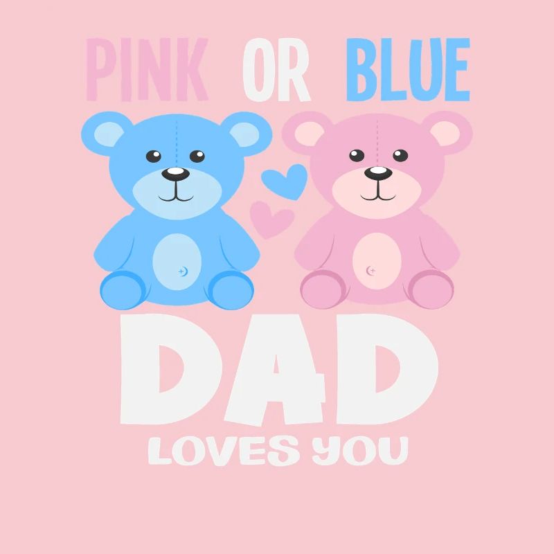 Pink Oder Blau Papa Liebt Dich