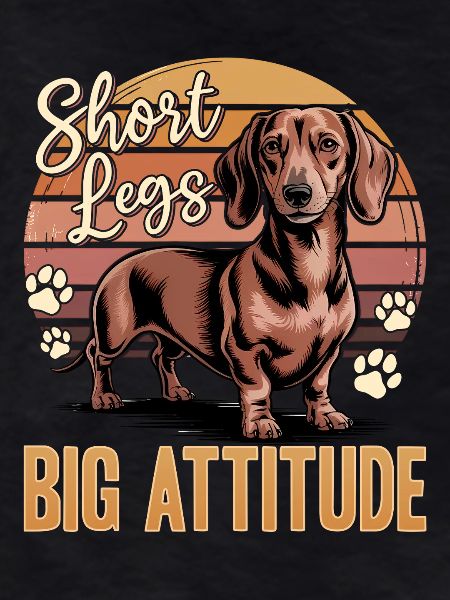 Funny Dog Breed Dachshund