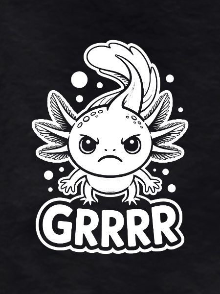 Grumpy Axolotl GRRRR