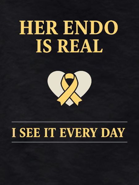 Endometriosis awareness Endo Warrior