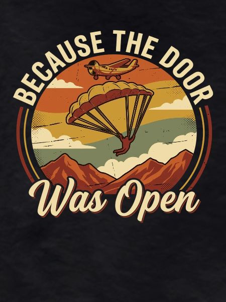 Skydiving Saying Adventure Paragliding