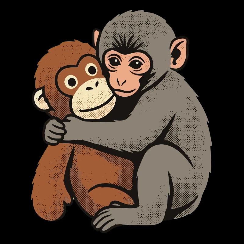 Bébé Singe Coup de Poing