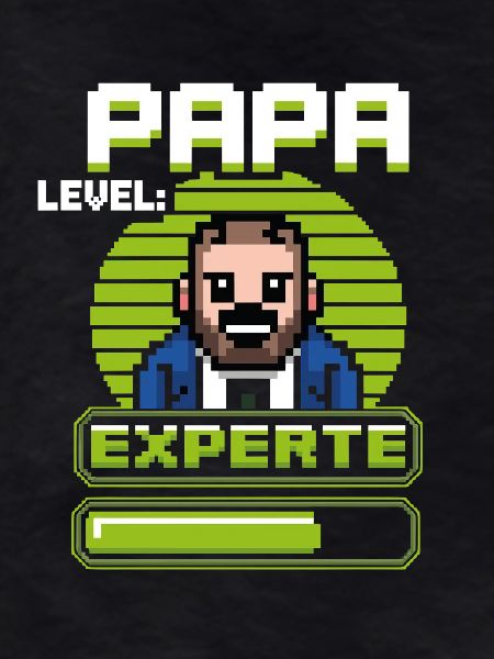 Gamer Dad Level Expert Design