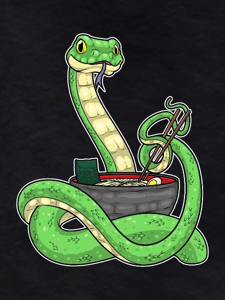 Snake Cook Ramen Cooking