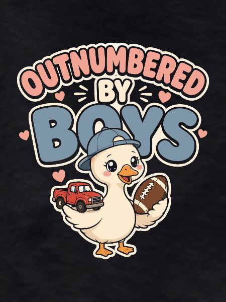 Outnumbered by Boys Duck