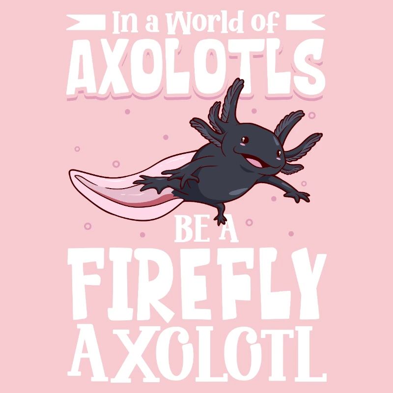 Sei ein Firefly Axolotl