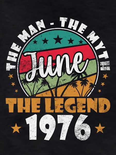 June Retro 1976 Legend