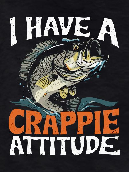 Crappie Attitude Fish Design