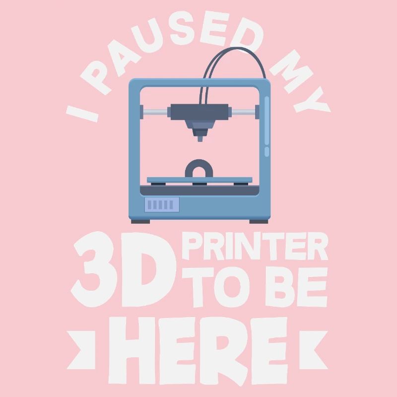 I paused my 3D printer funny