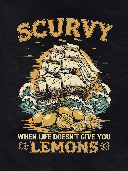SCURVY Lemons Nautical Sailing