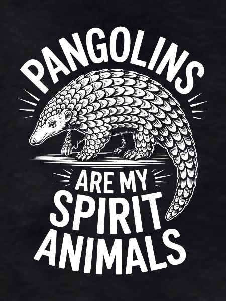 Pangolin Sayings Pine Cone Gift