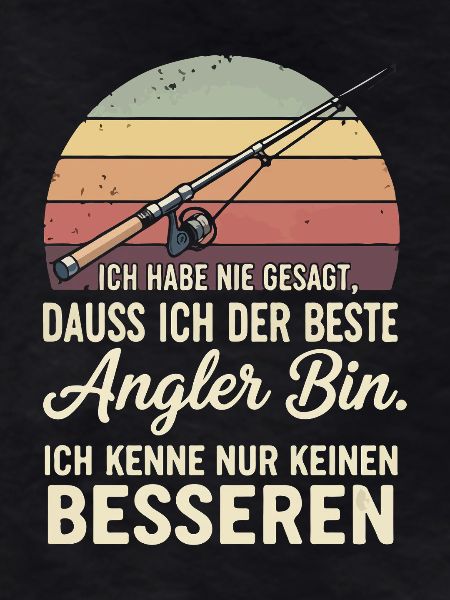 Angler Spruch Retro