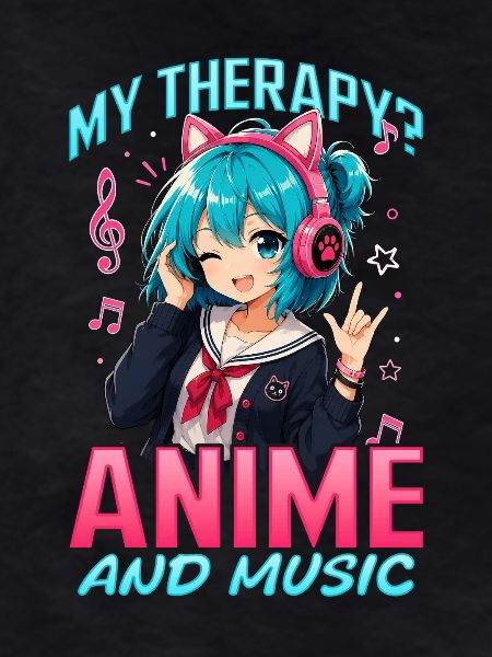 Anime and Music Chibi