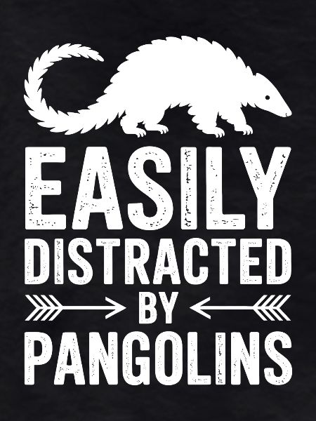 Pangolin Sayings Pine Cone Gift