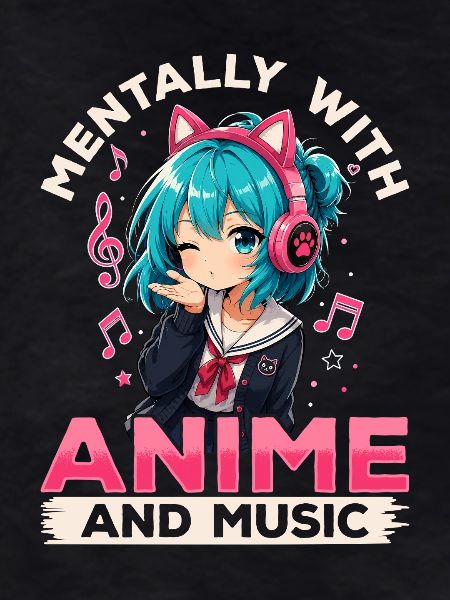 Anime and Music Chibi