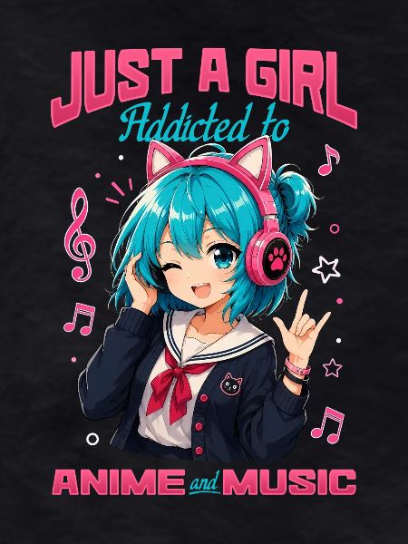 Anime and Music Chibi