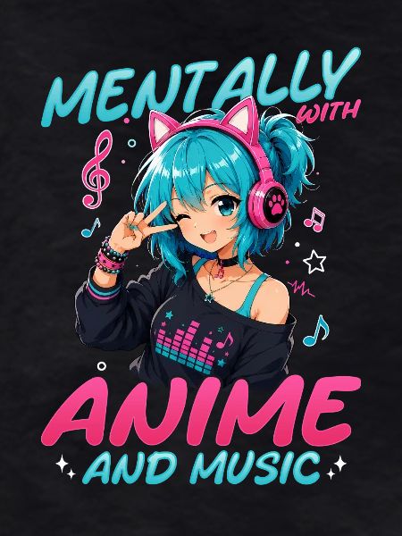 Anime and Music Chibi