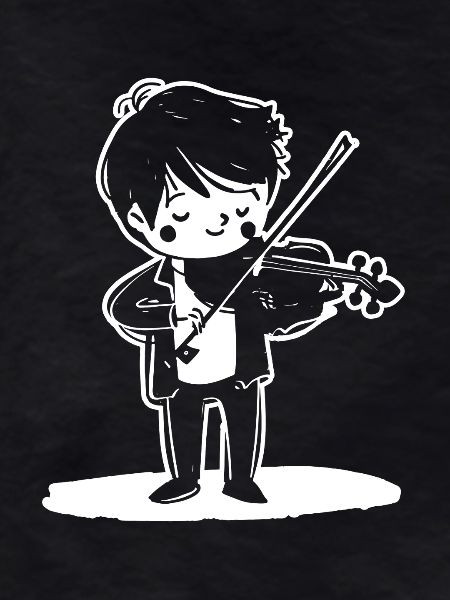Funny Violin Boy