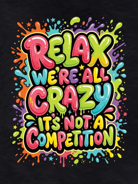 Relax, we're all crazy