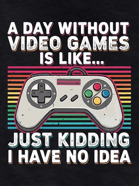 Retro Controller Humor Rainbow