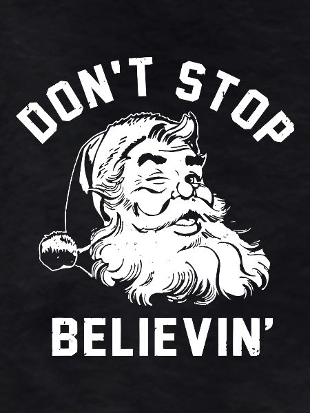 Don't Stop Believin' Bearded Dog