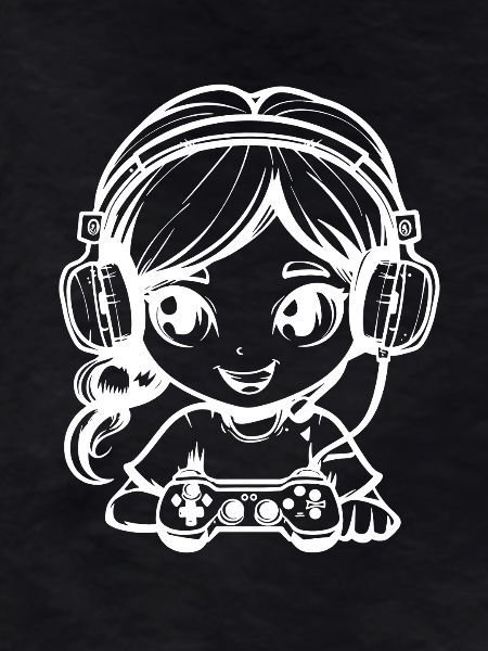 Gamer Mädchen