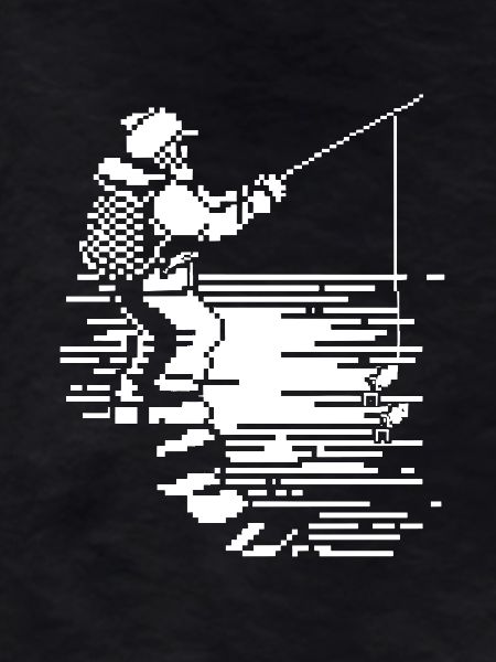 Fishing Pixel Art